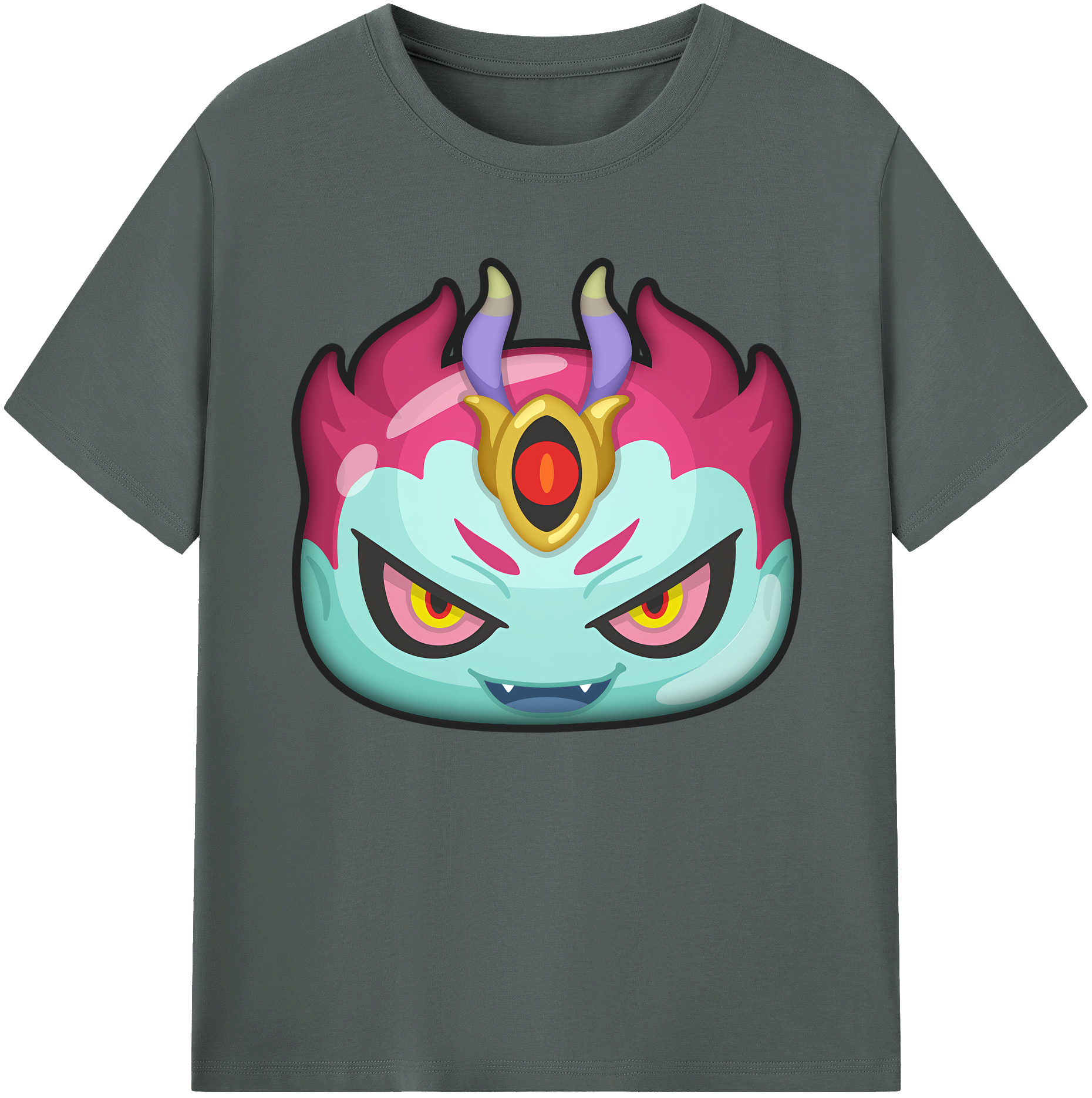 （画像用） 妖怪ウォッチ Yo-kai Watch 綿100％ メンズ半袖Tシャツ｜肌触りやわらか＆通気性